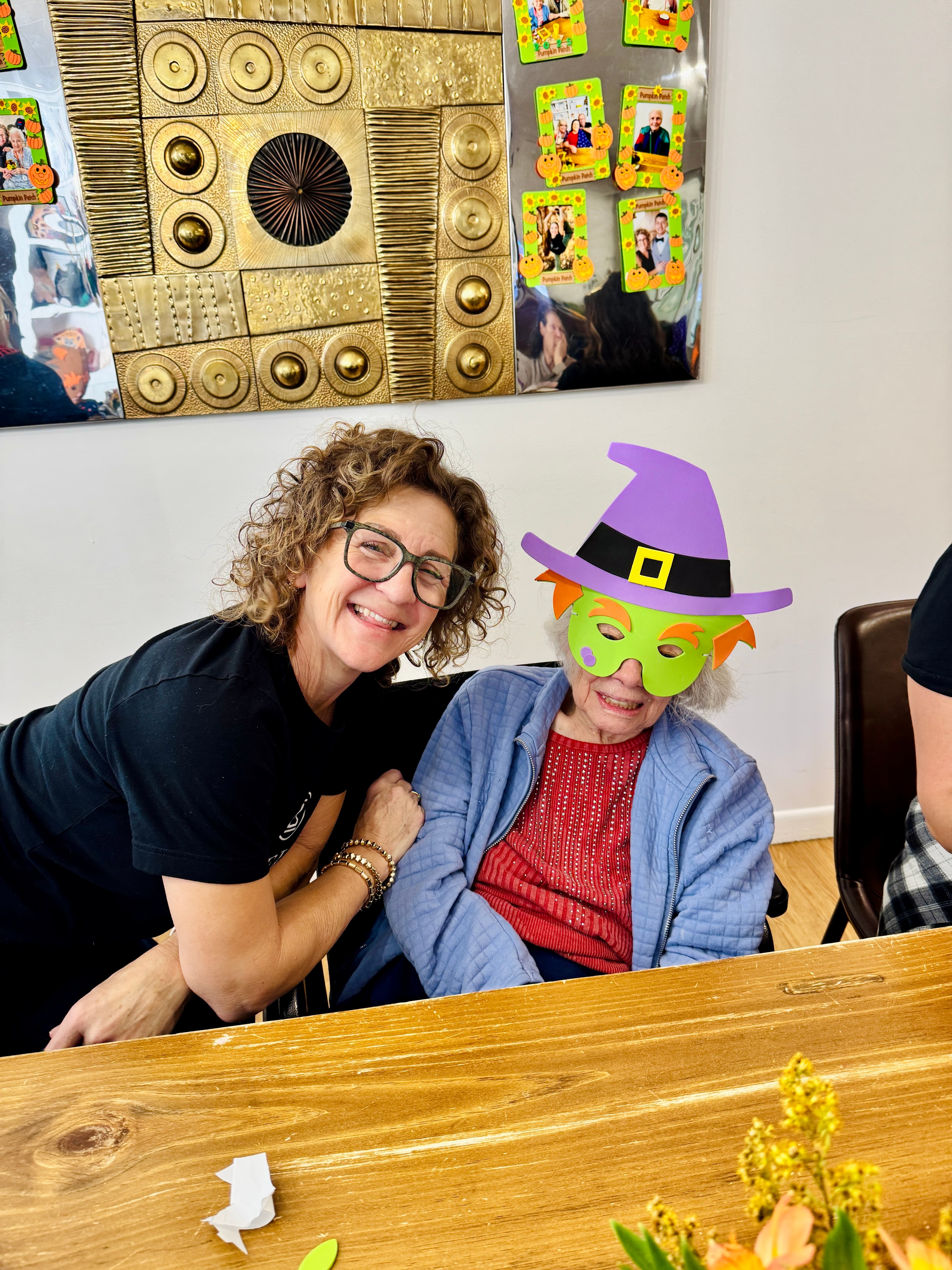 A joyful moment at Timeless Care Homes